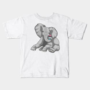 Elephant Cupcake Kids T-Shirt